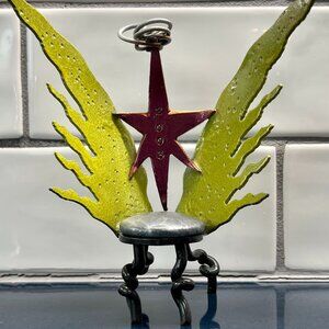 Amazing Artisan Created Wing Mini Chair Sculpture